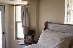 View of master bedroom