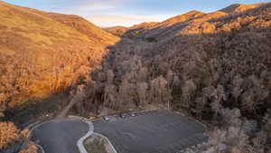 View of mountain backdrop