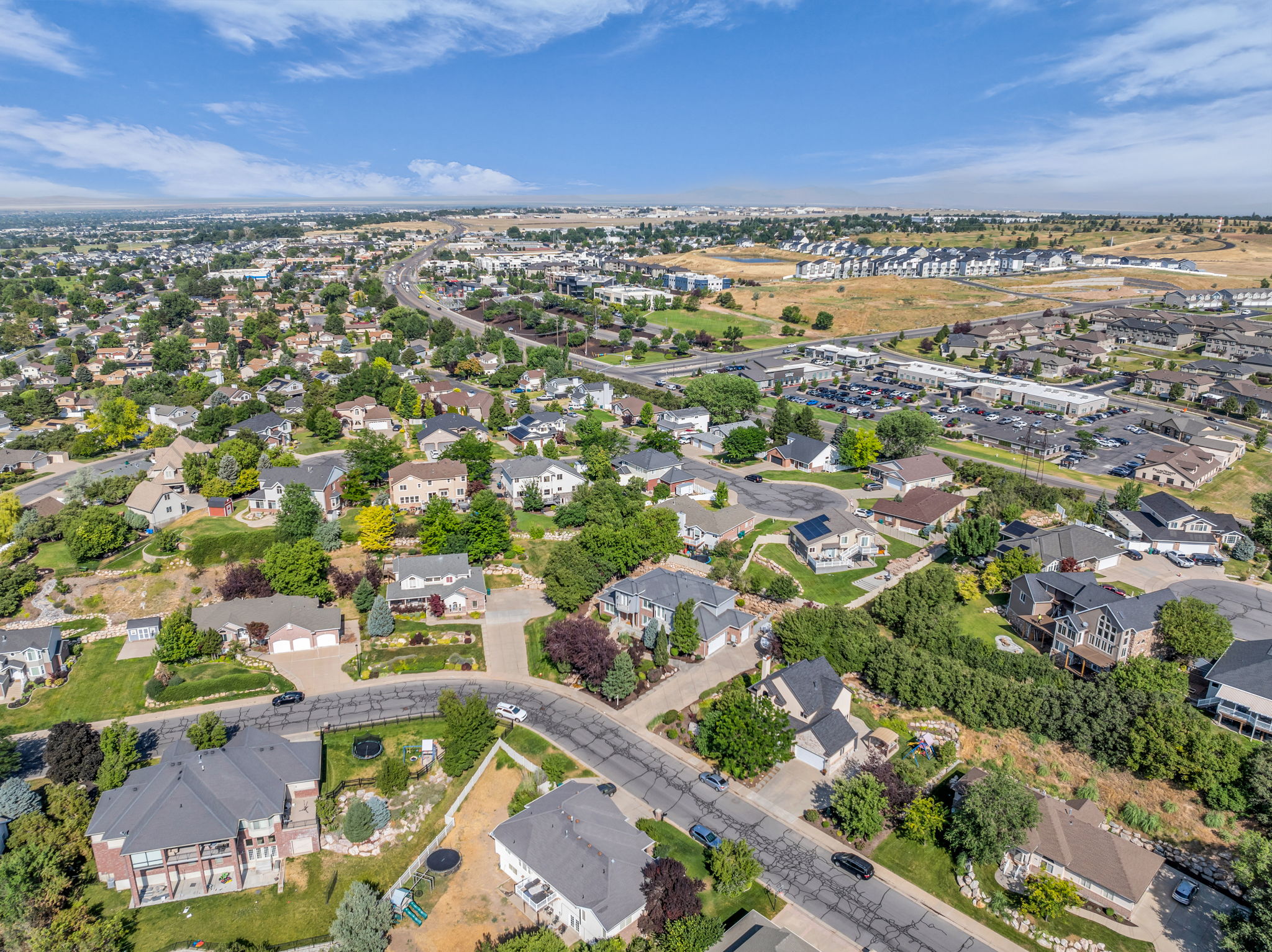 View of property location featuring nearby suburban area