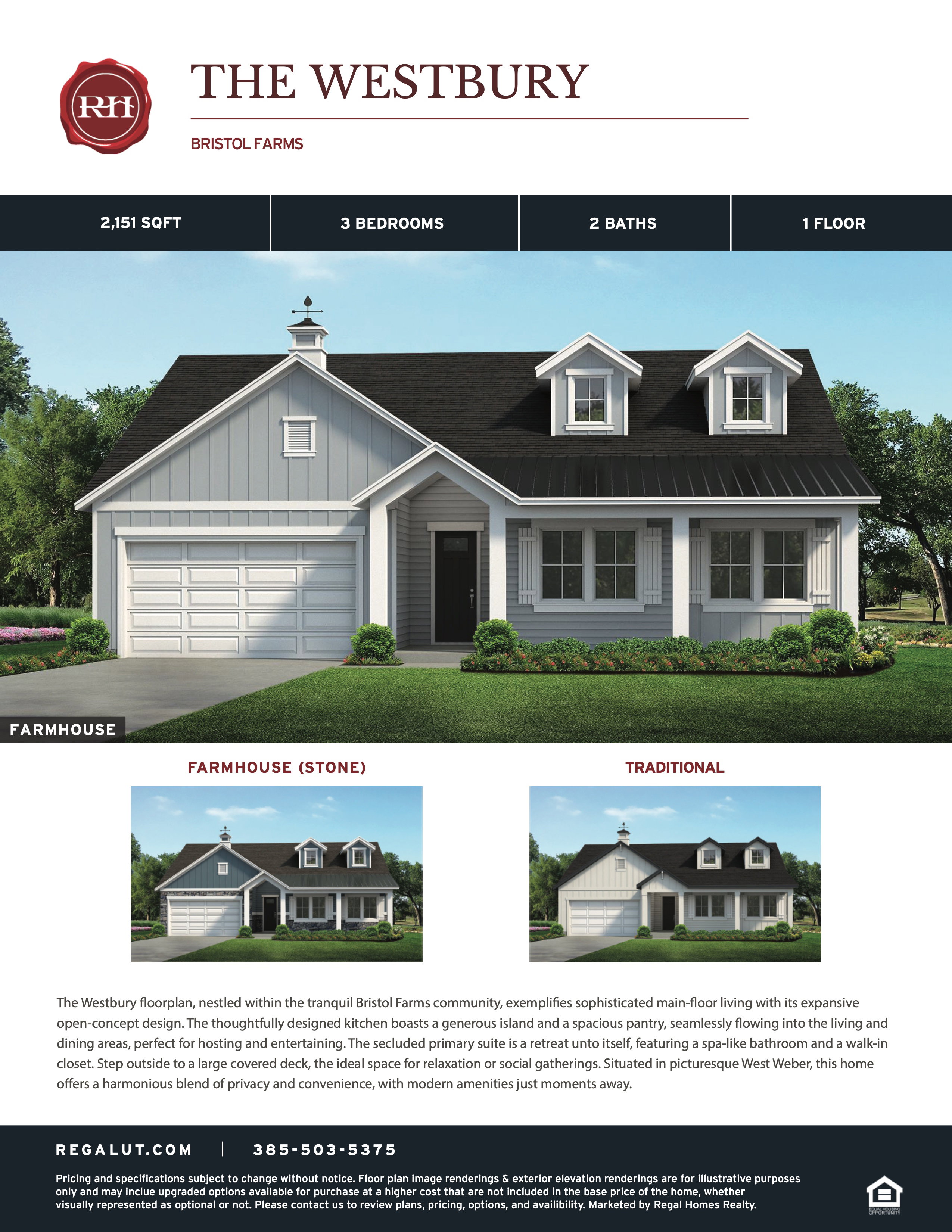 Westbury Floorplan