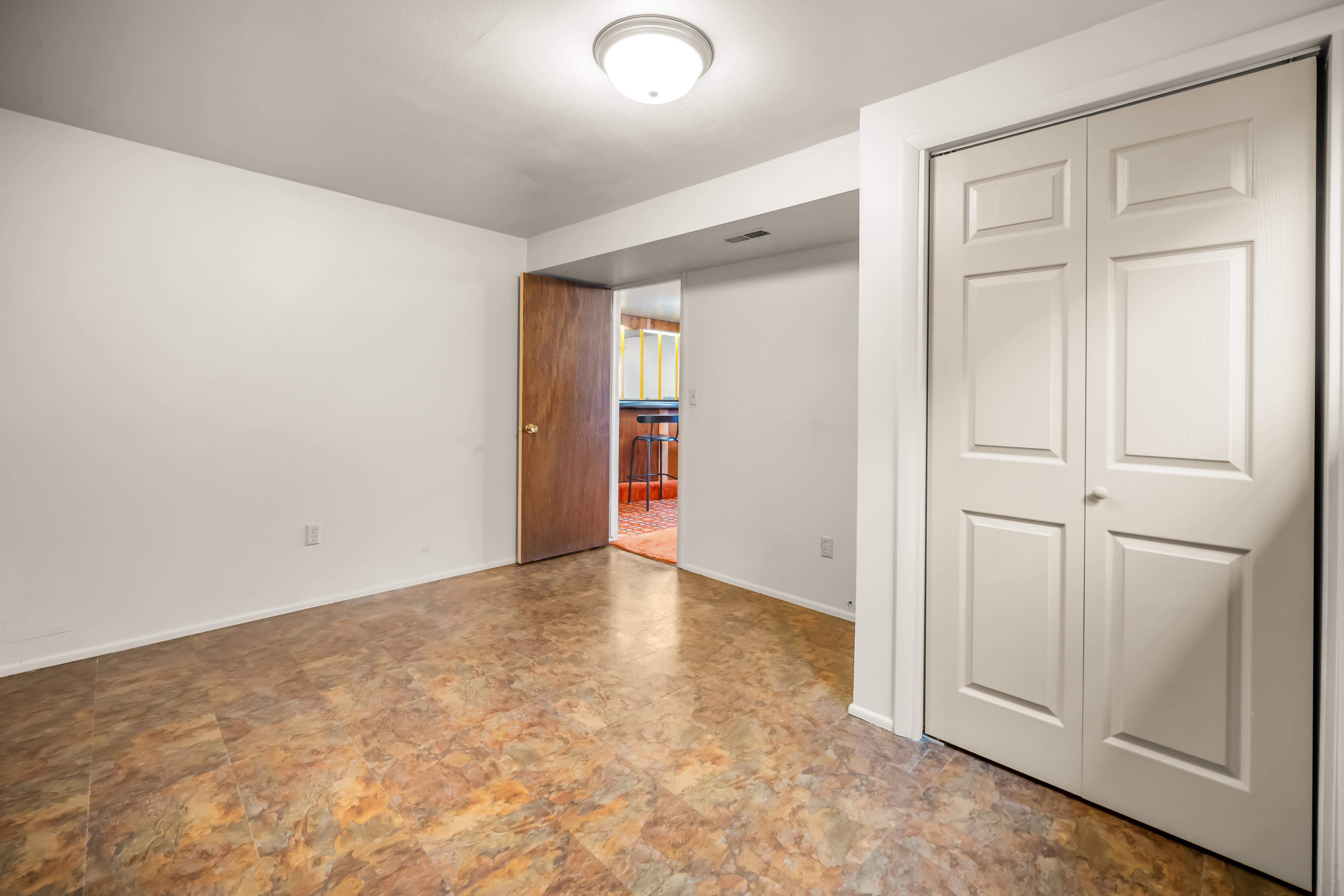 Spare room with baseboards