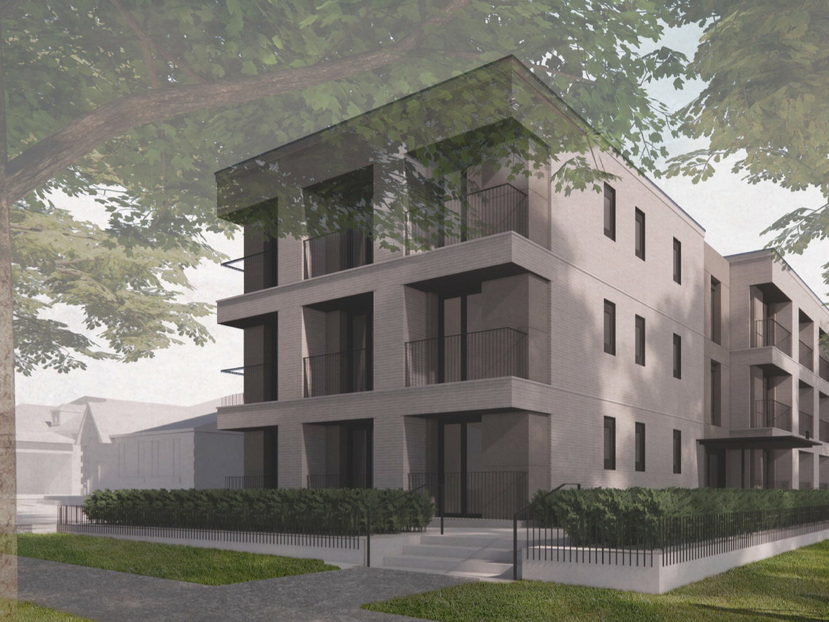 View of apartment building / complex