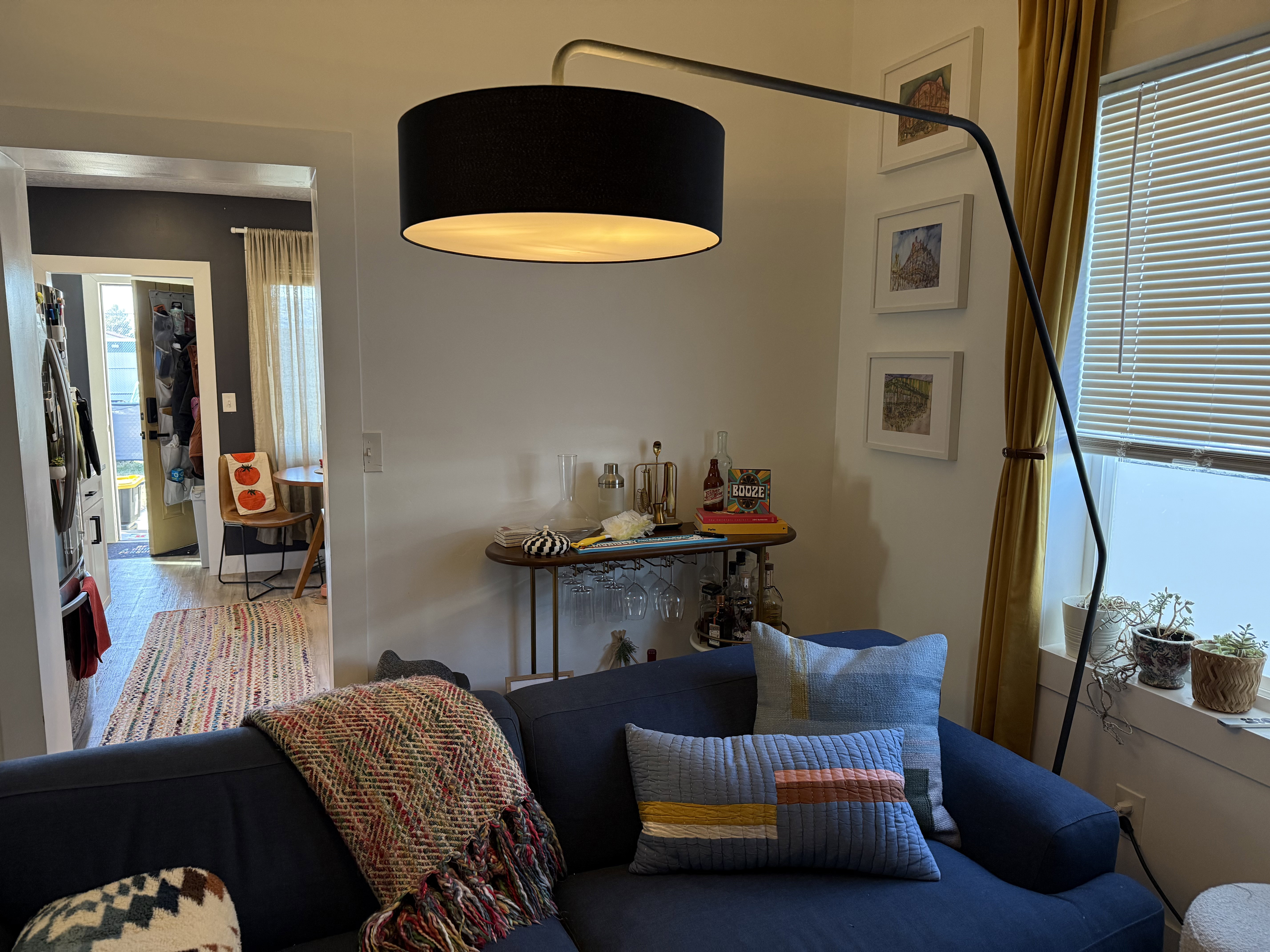 View of living area