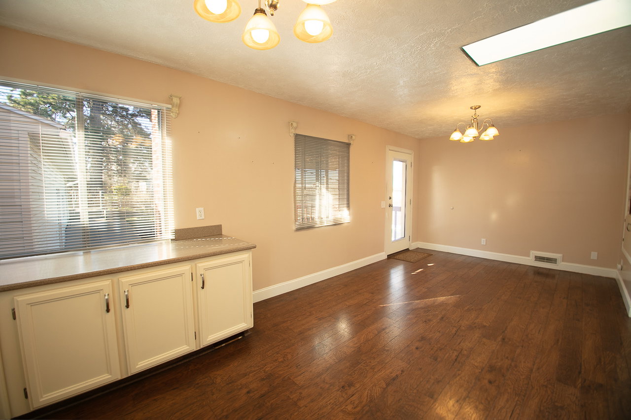 Beautiful dining area