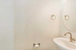 Bathroom featuring a sink