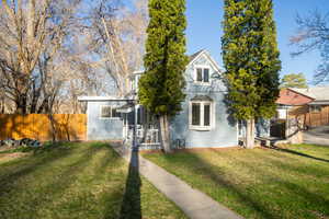 View of front of house with siding