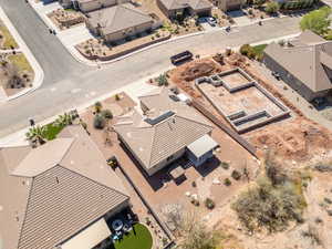 View of property location with nearby suburban area