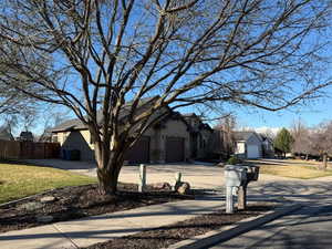 View from East Side. RV parking to the east of the house.