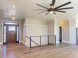 Foyer entrance.