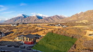 View of mountain background