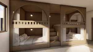 View of unfurnished bedroom