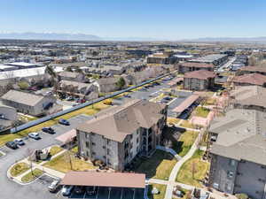 Bird's eye view of mountains