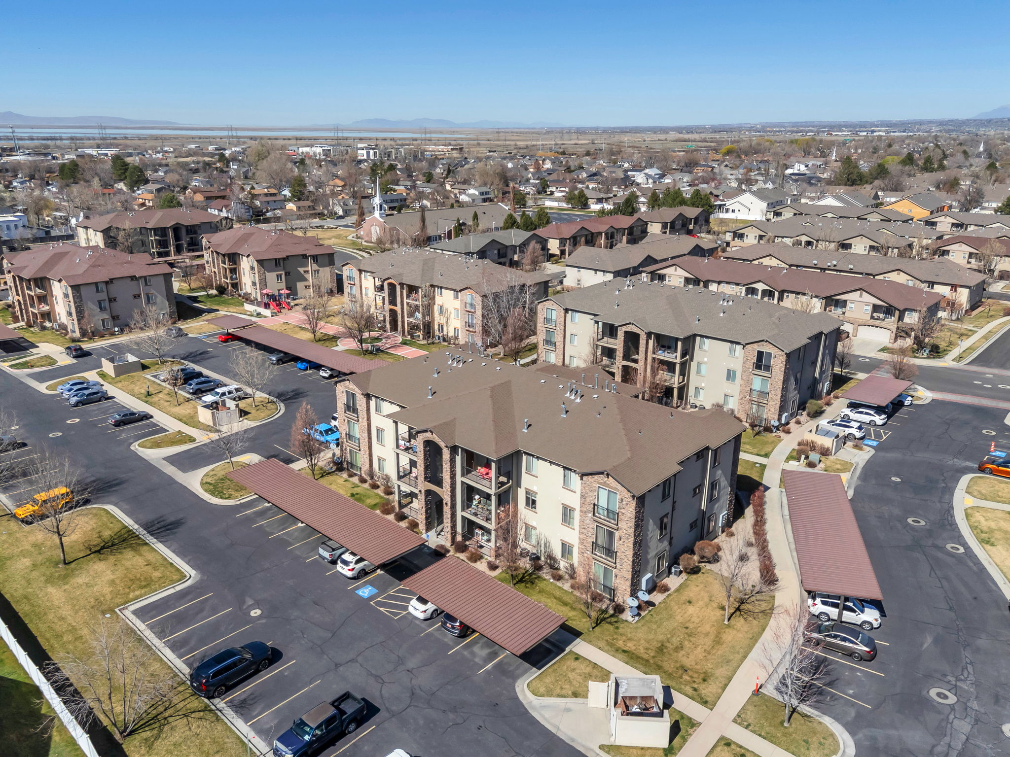 Drone / aerial view