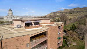 View of property featuring a mountain view
