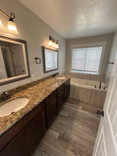 Masterbath and Jetted Tub