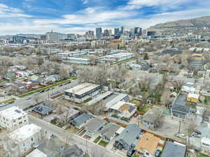 View of urban area featuring a mountainous background