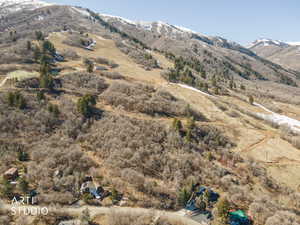 View of mountain background