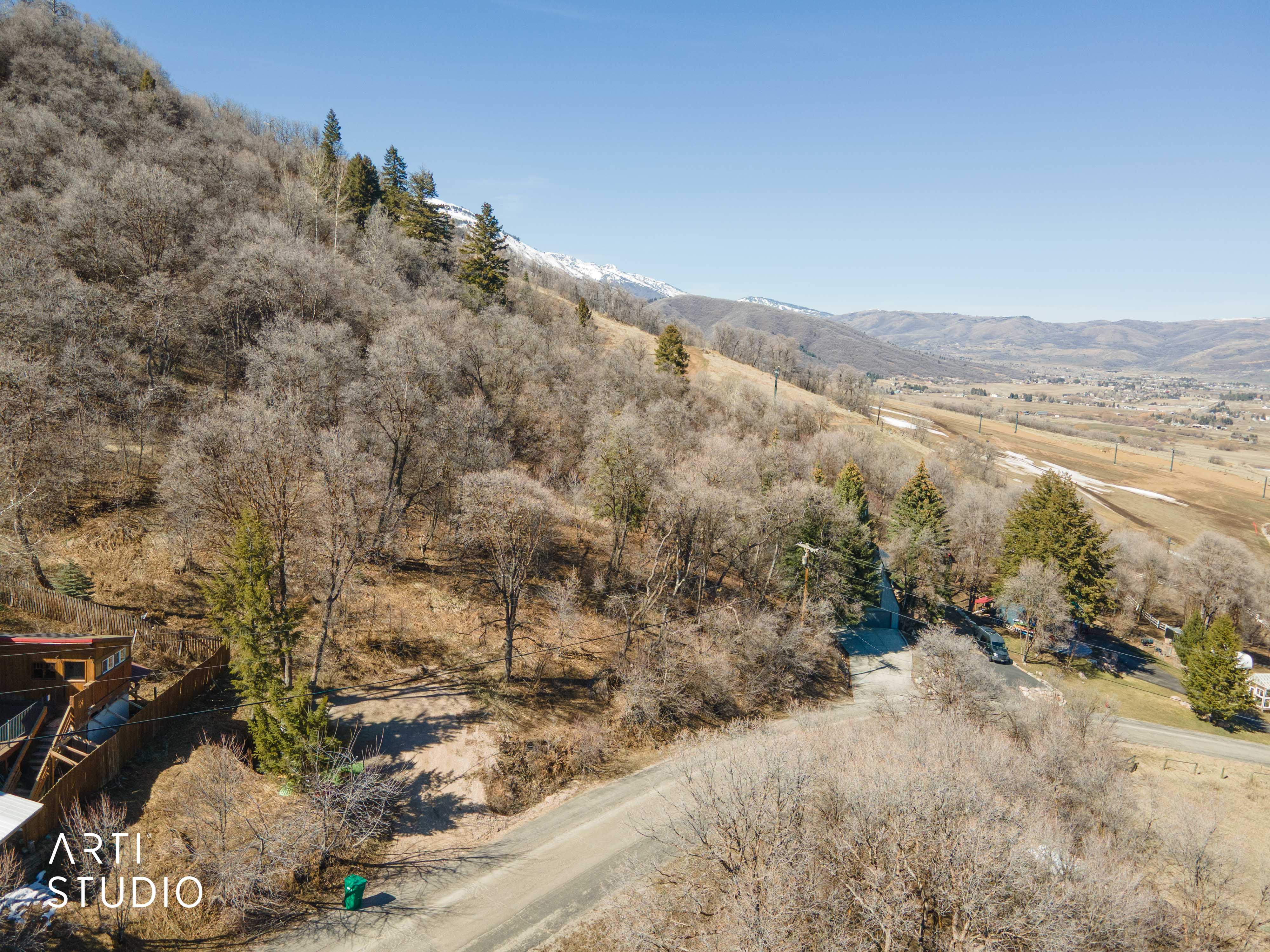 View of mountain background