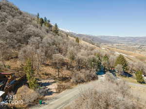 View of mountain background