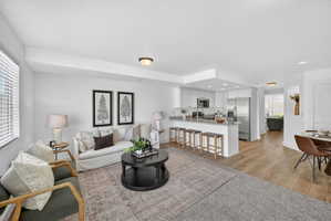 Family Room & Kitchen