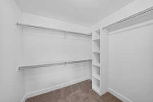 Primary walk in closet