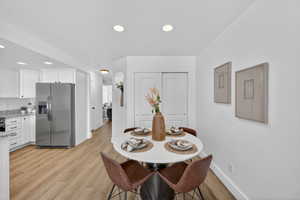 Large Pantry behind table