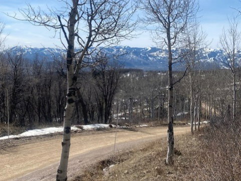 View of mountain backdrop