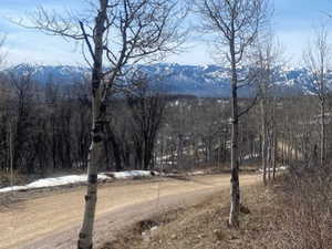 View of mountain backdrop