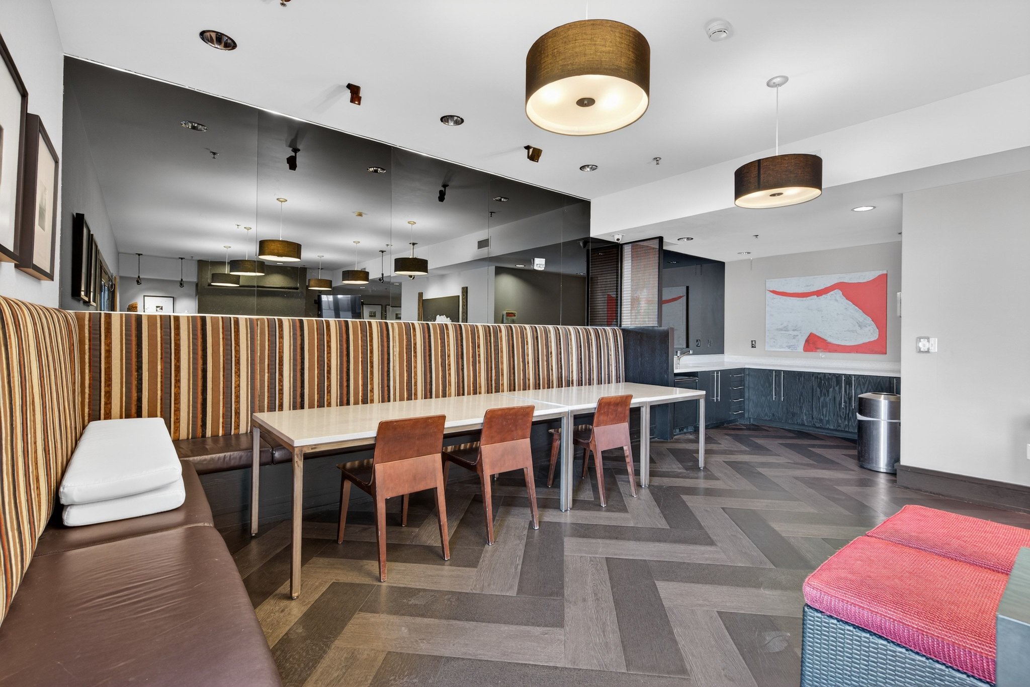 View of dining area