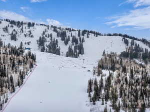 One of the ski runs
