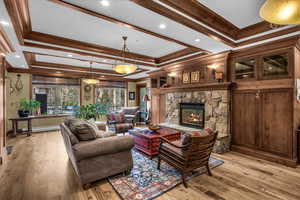 Club Solitude lobby with amenities.