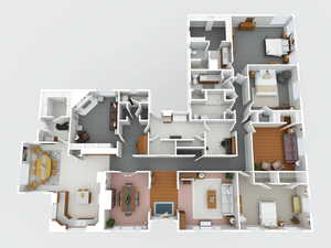 View of home floor plan