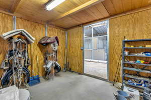 View of stable