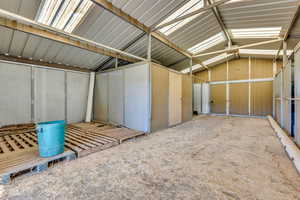 View of storage area