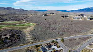 Drone / aerial view of mountains