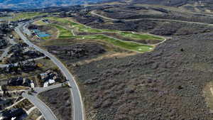 Aerial view of property's location