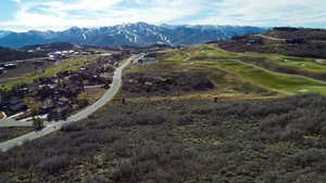 View of mountain background