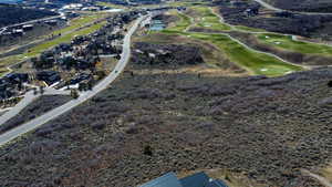 Drone / aerial view of a golf club