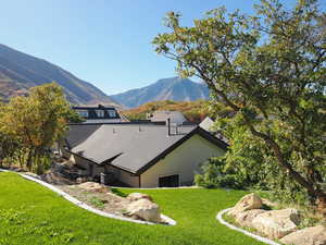 View of mountain backdrop