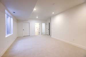 Basement family room