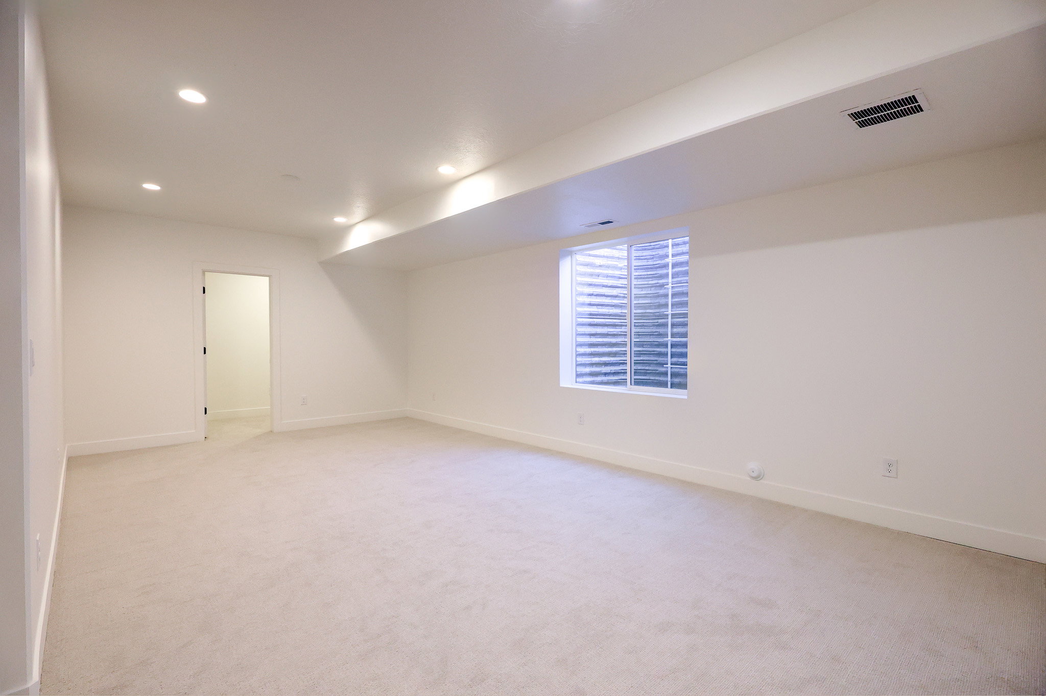 Basement family room