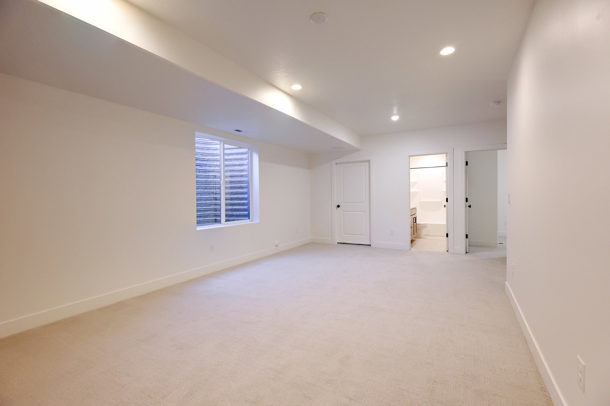 Basement family room