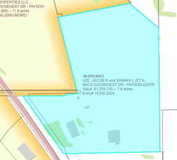 Map / location of property area