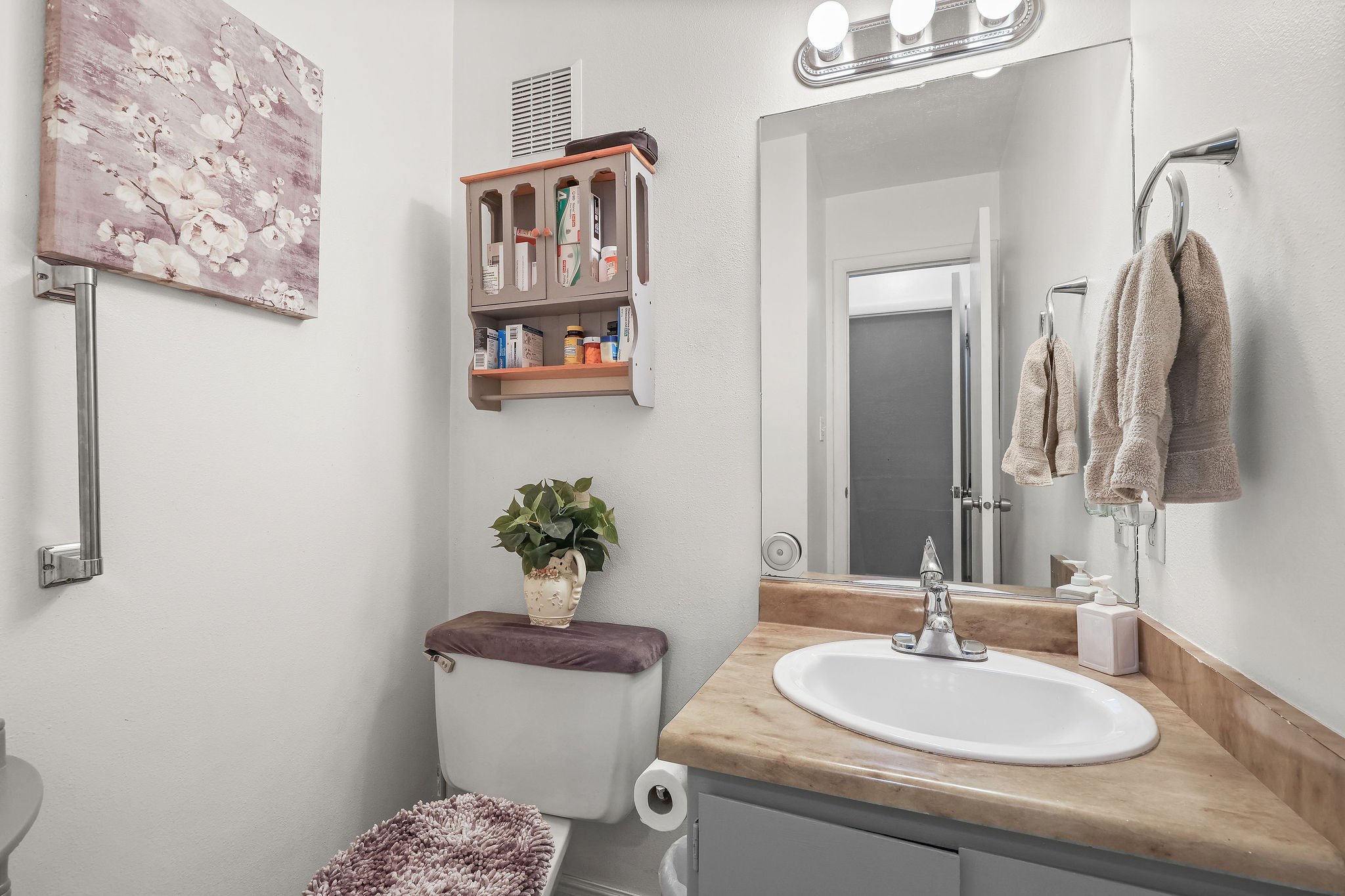 Half bath on main level