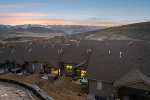 View of mountain background