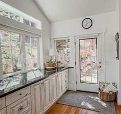 Office with separate entrance.