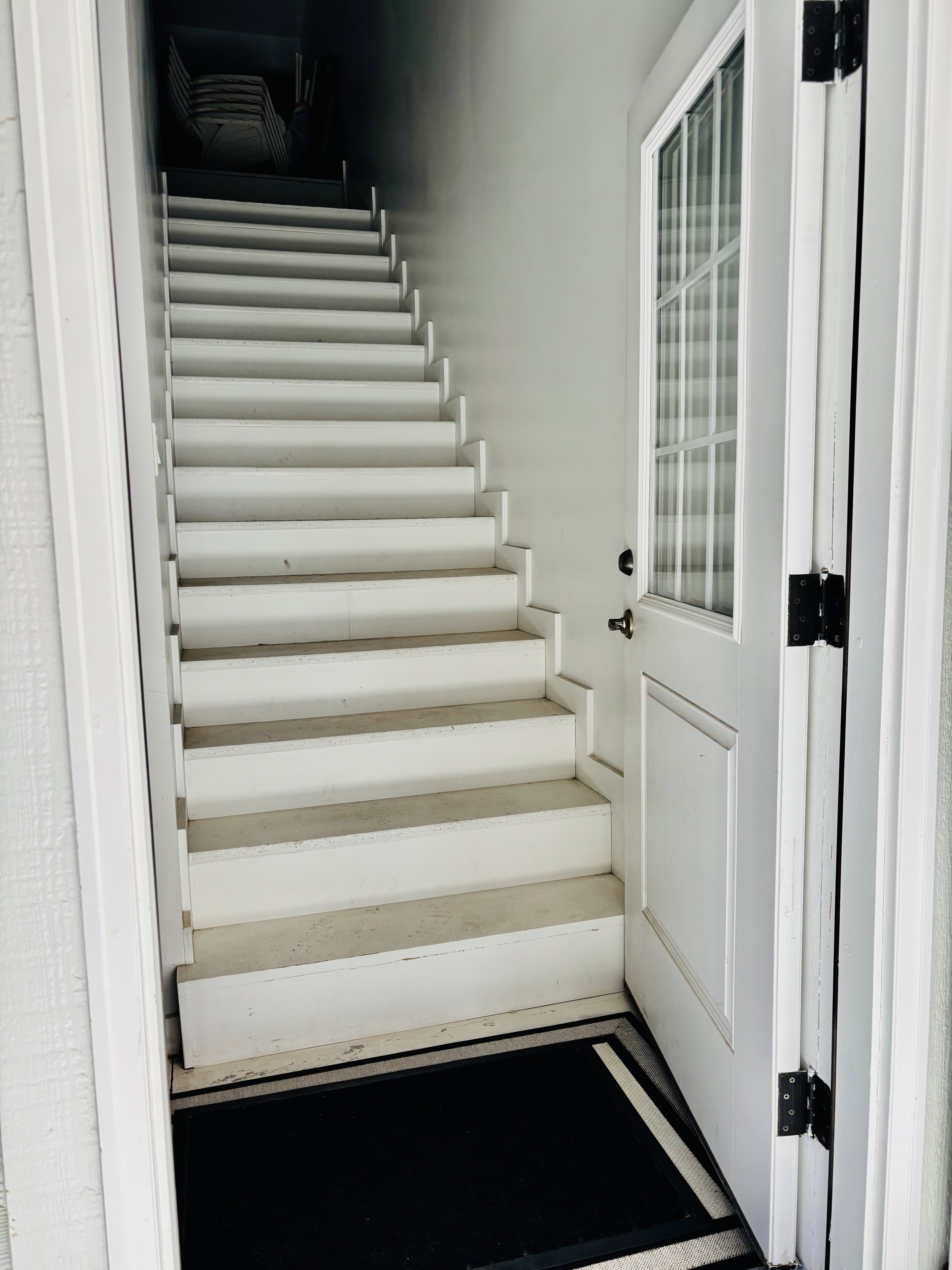 View of stairway