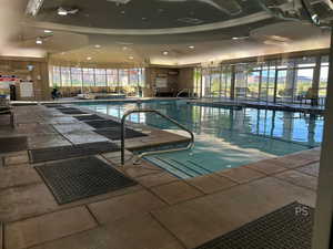 View of indoor community pool