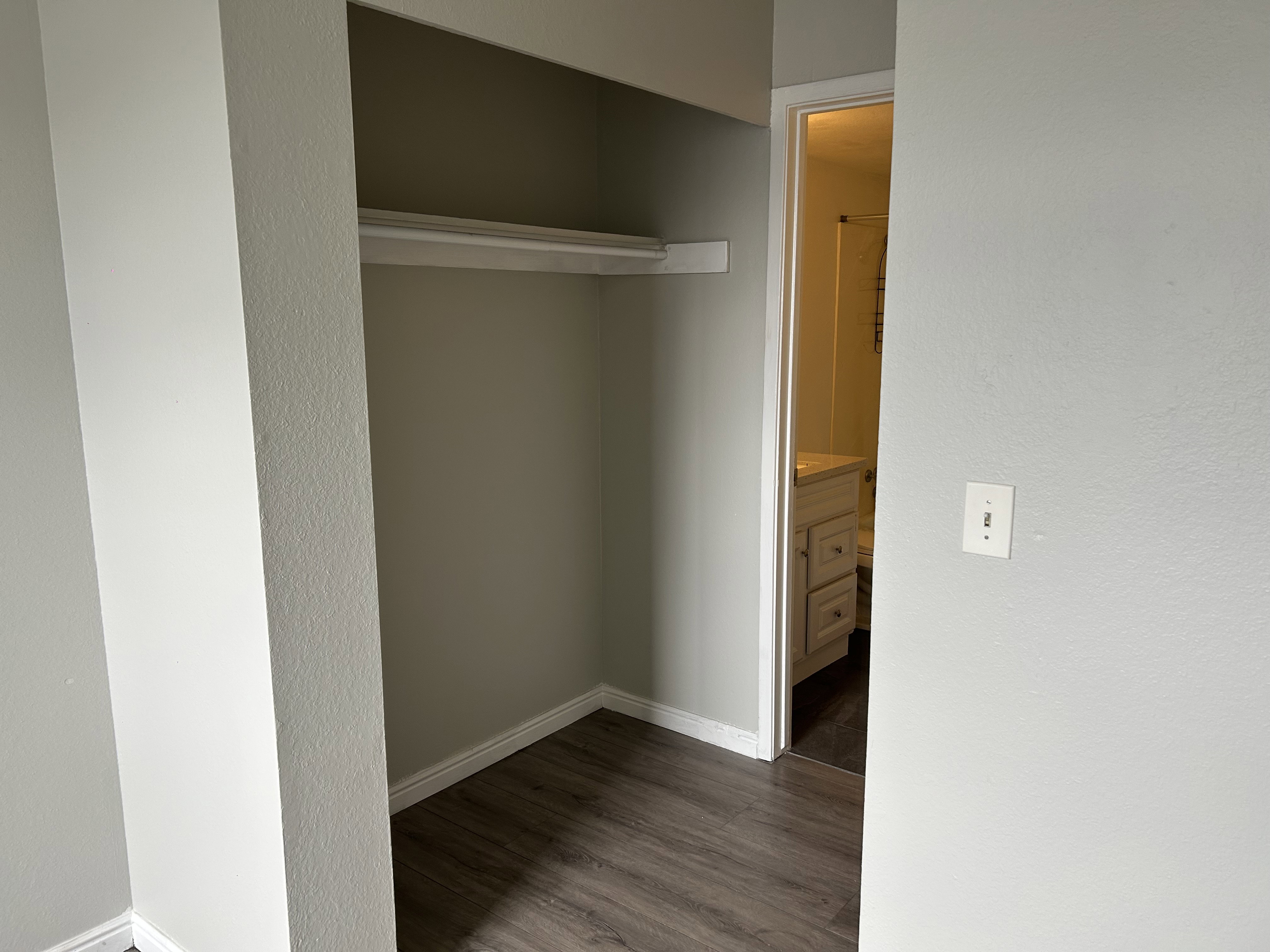 View of closet