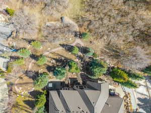 Aerial overview of property's location